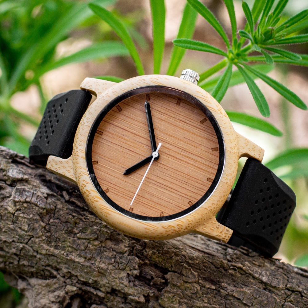 Reloj de madera Cockney Night