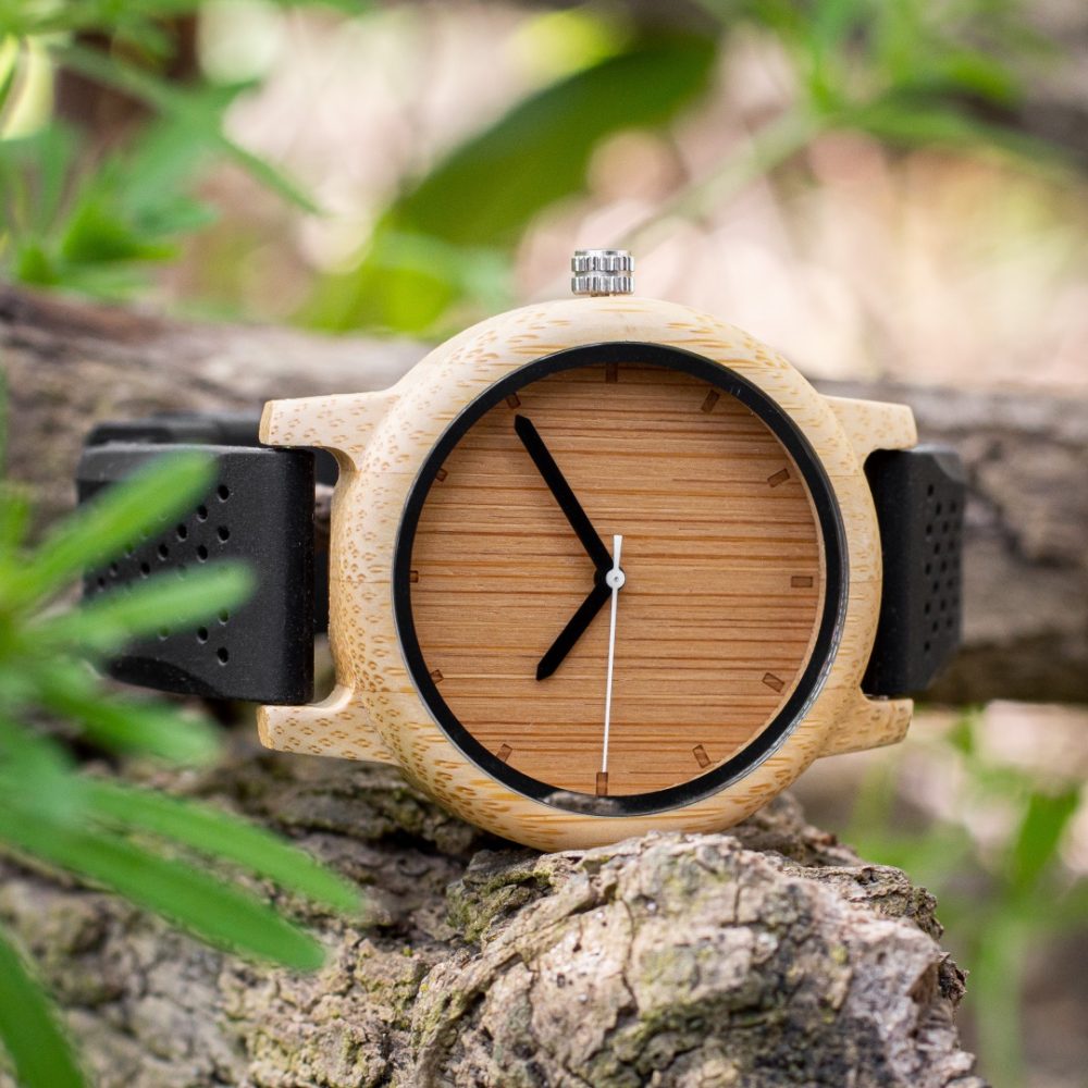 Reloj de madera Cockney Night - Imagen 5