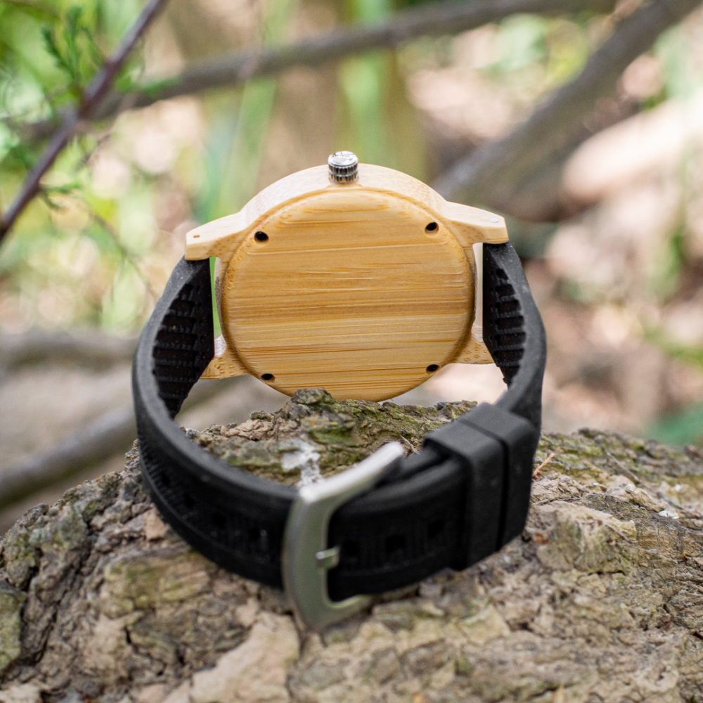 Reloj de madera Cockney Night - Imagen 4