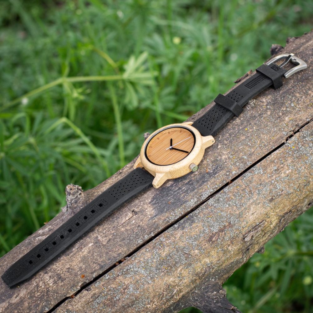 Reloj de madera Cockney Night - Imagen 6