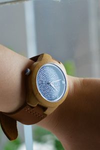 Reloj para chica madera Ruston