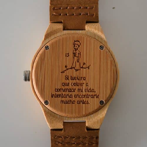 Frases para regalar un reloj a tu pareja - Woodenson USA