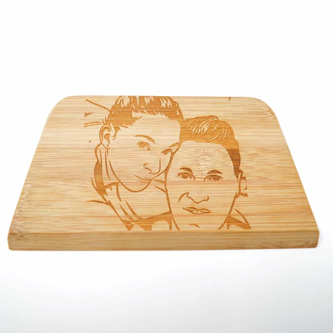 Tabla de madera personalizada Woodenson