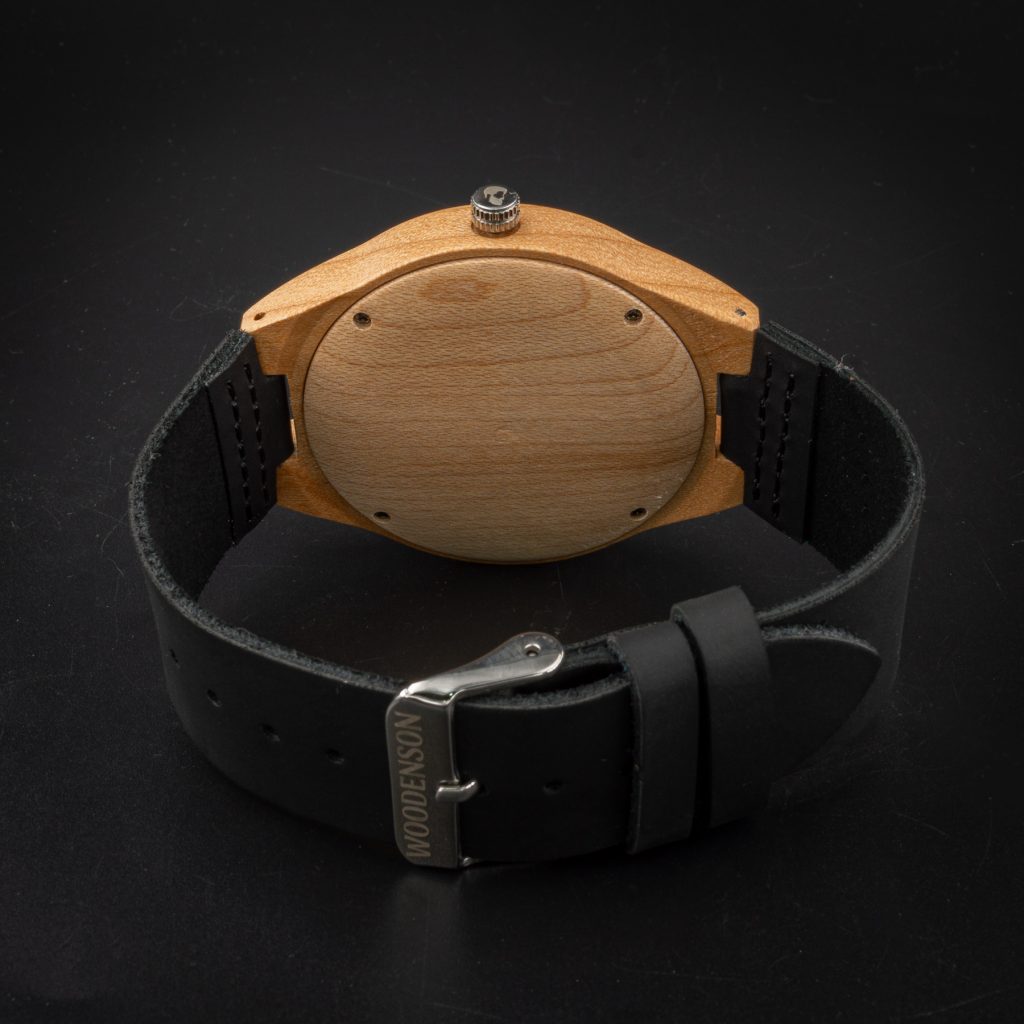Reloj de madera de arce modelo Taranis 44mm - Imagen 4