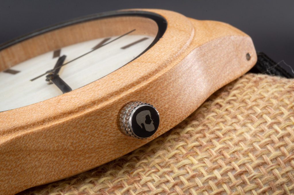 Reloj de madera de arce modelo Taranis 39mm - Imagen 5
