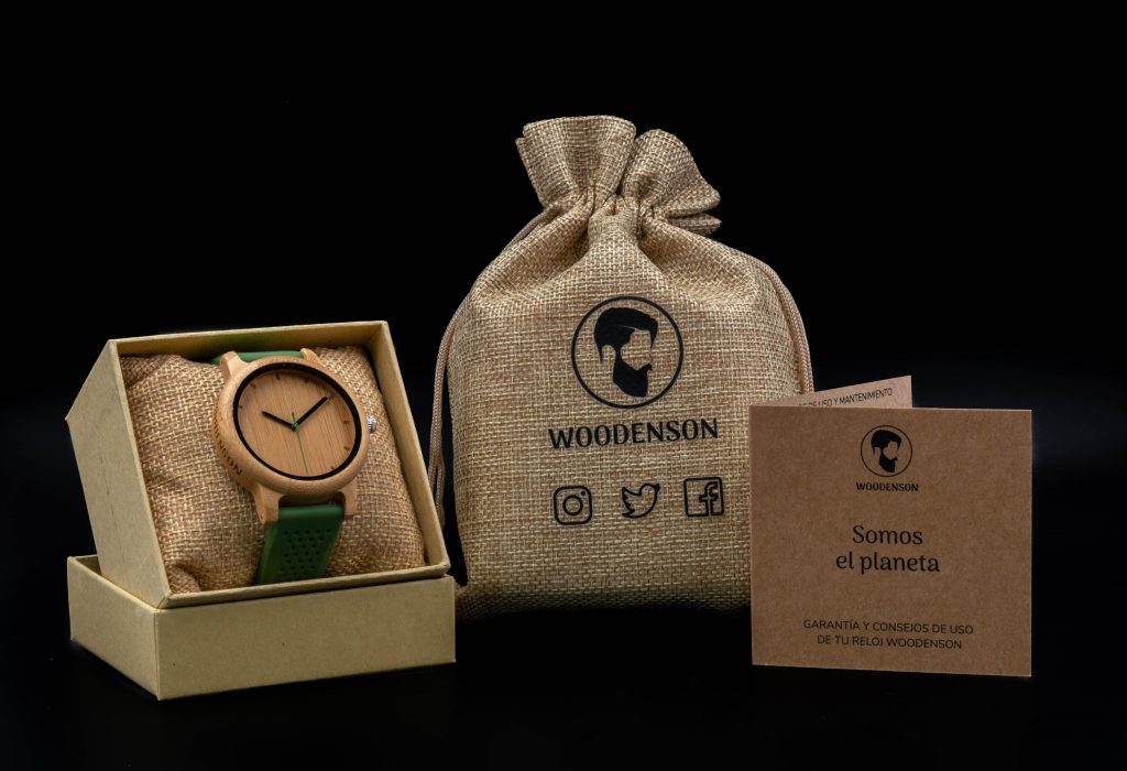 Reloj de madera Cockney Jungle - Imagen 8