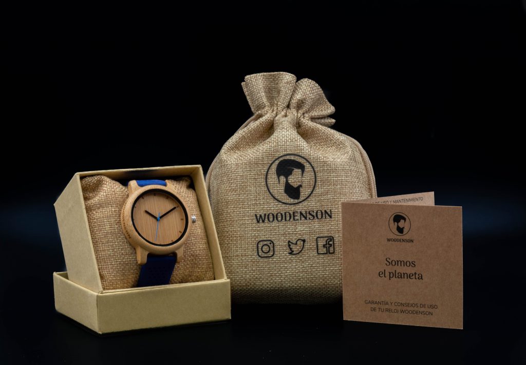 Reloj de madera Cockney Ocean - Imagen 9