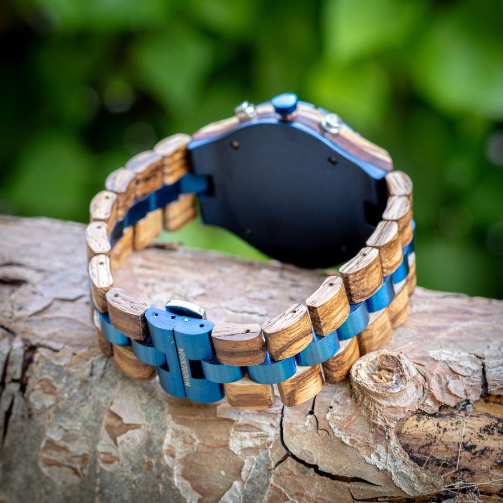 Reloj de madera Kobe Ivory - Imagen 4