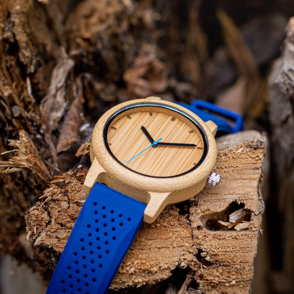 Reloj de madera Cockney Ocean - Imagen 3