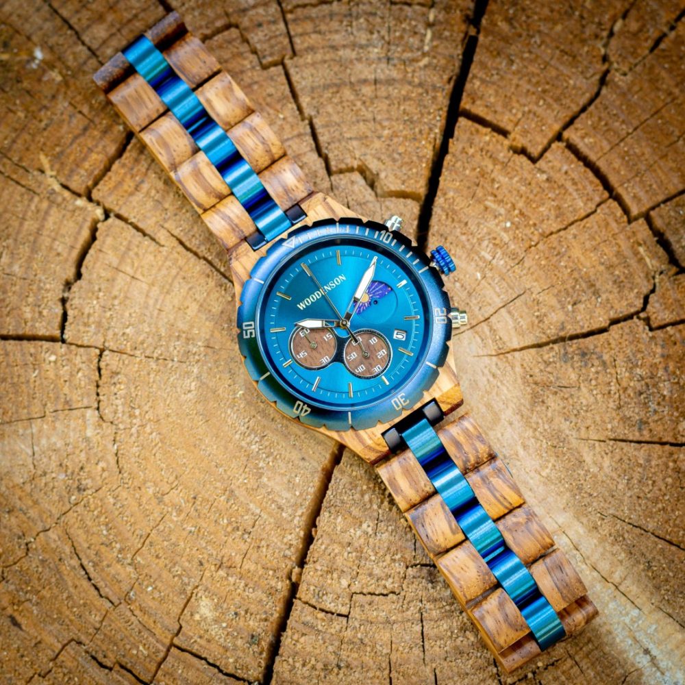 Reloj de madera Kobe Ivory - Imagen 6