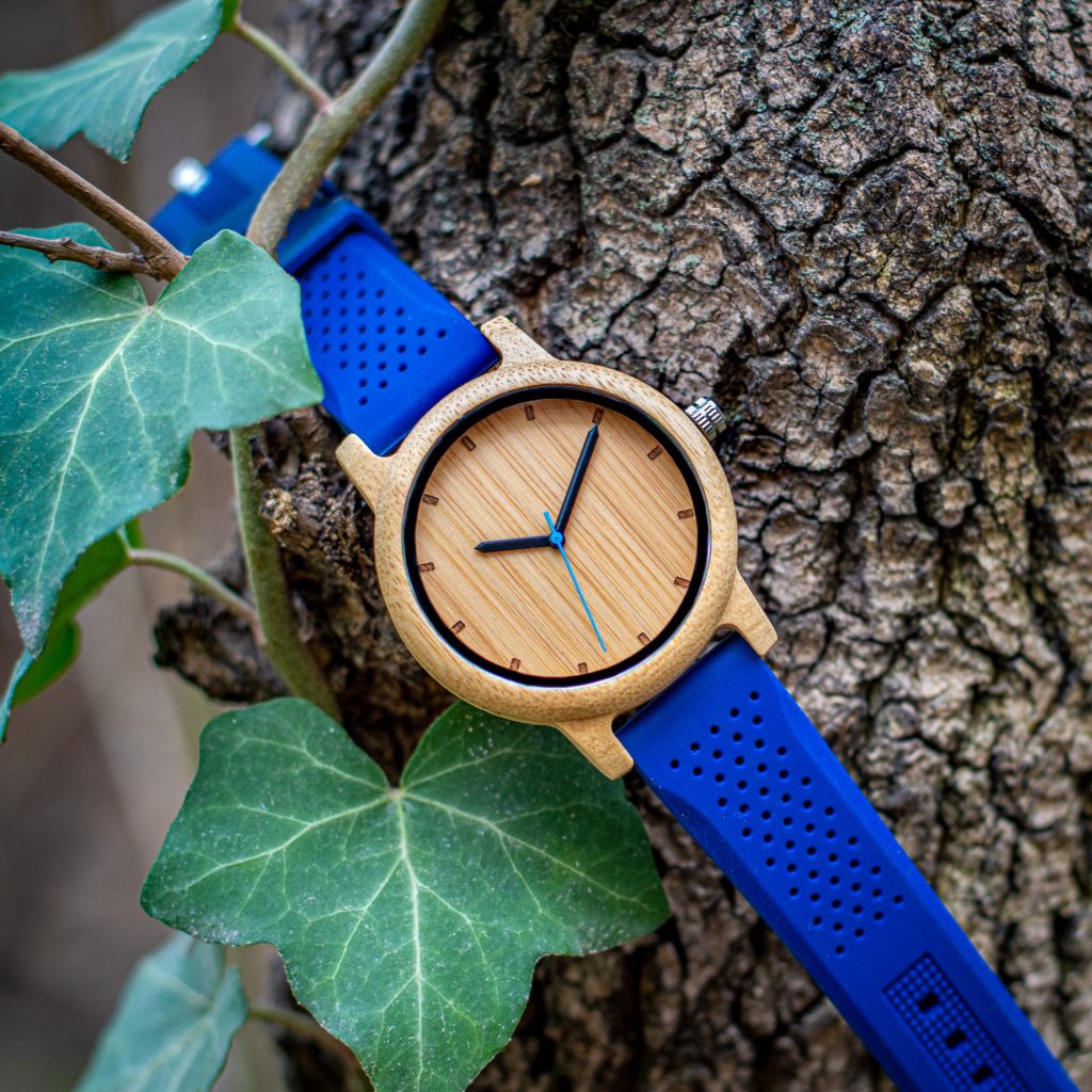 Reloj de madera Cockney Ocean - Imagen 6