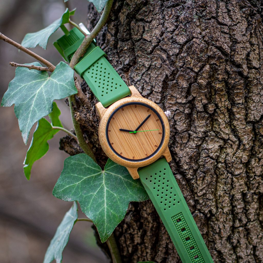 Reloj de madera Cockney Jungle - Imagen 7