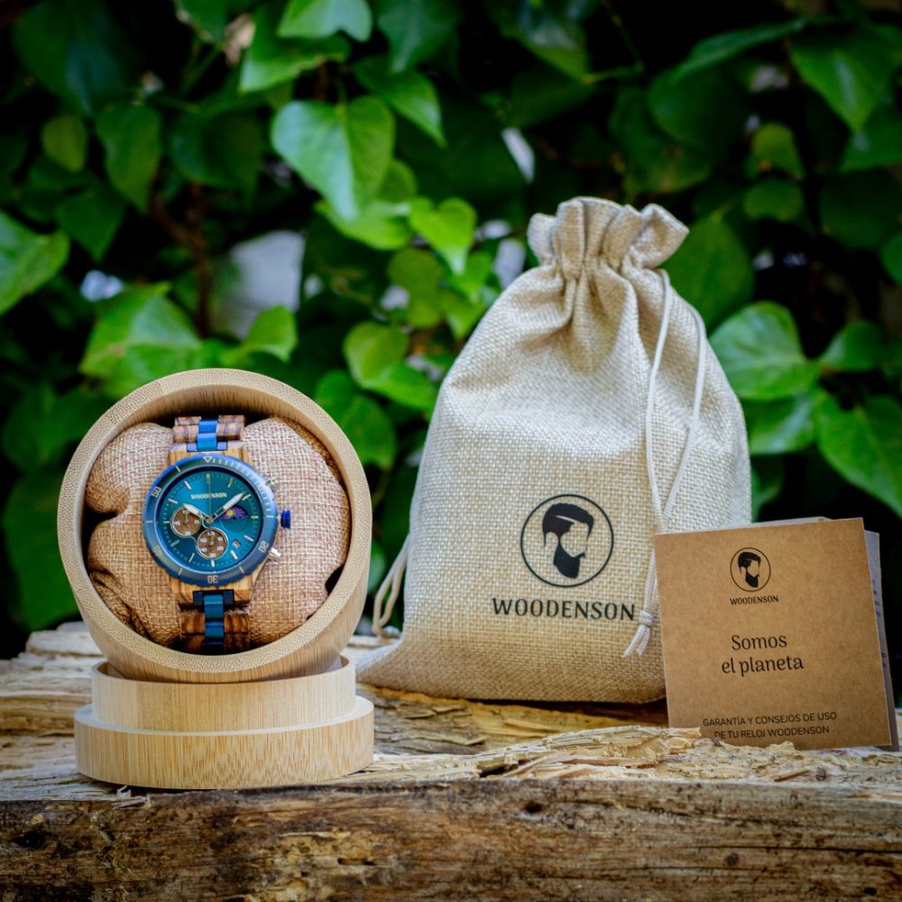Reloj de madera Kobe Ivory - Imagen 8