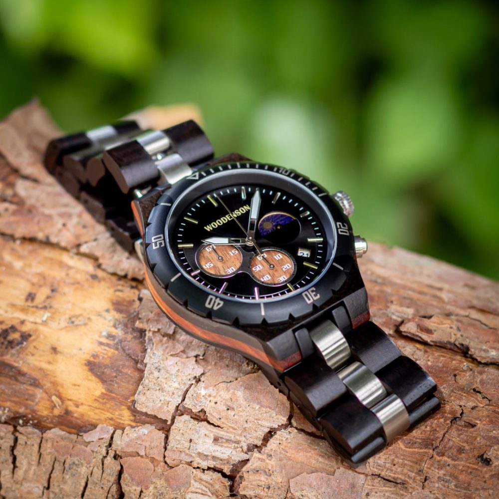 Reloj de madera Kobe Onyx - Imagen 6