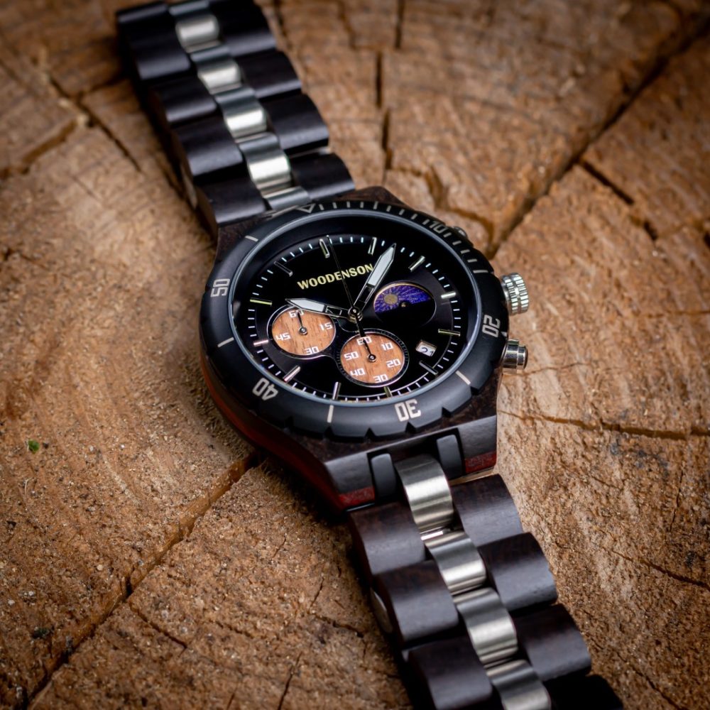 Reloj de madera Kobe Onyx - Imagen 8