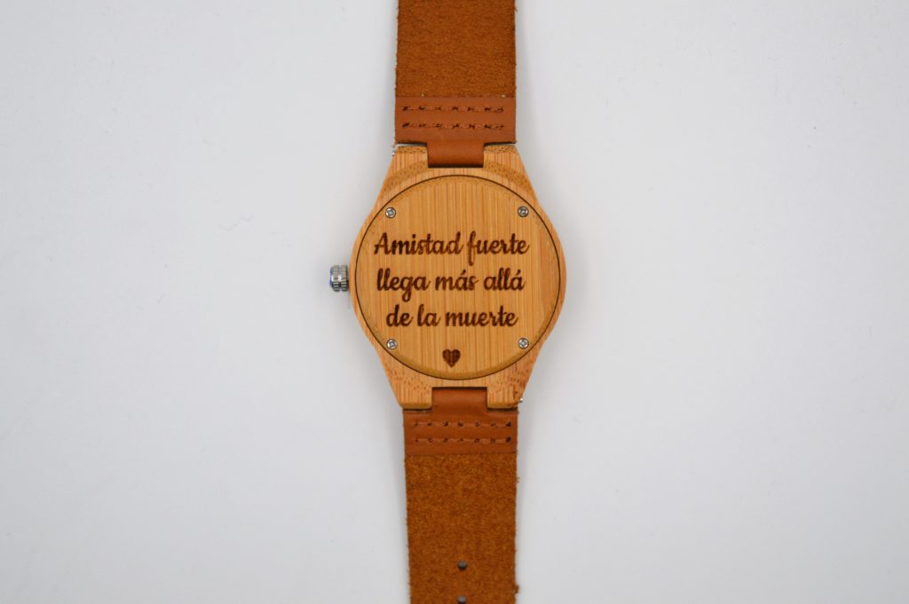 DEDICATORIAS PARA RELOJES: ELIGE LA TUYA - Woodenson