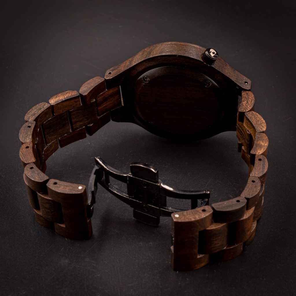 Reloj de madera de sándalo Moraine - Imagen 4
