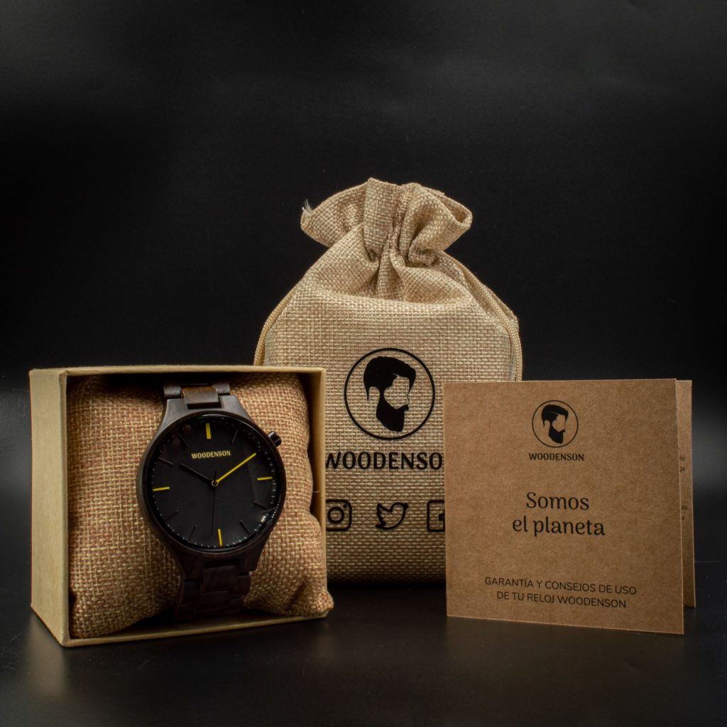 Reloj de madera de sándalo Moraine - Imagen 8