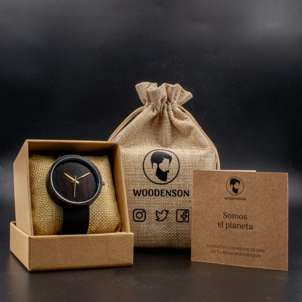 Reloj de Madera de sándalo Masai Mara - Imagen 10