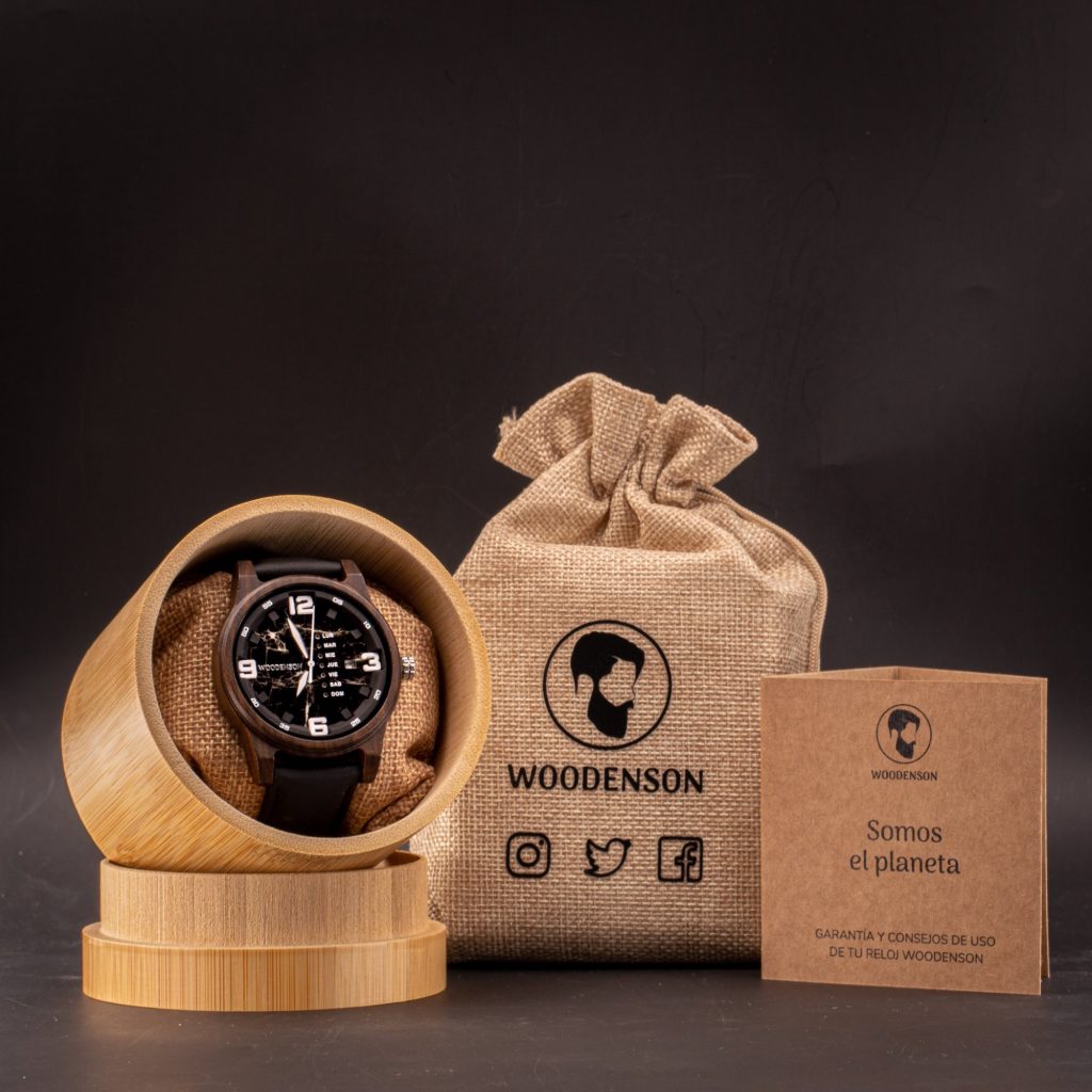 Reloj de Madera de Sándalo Patagonia - Imagen 8