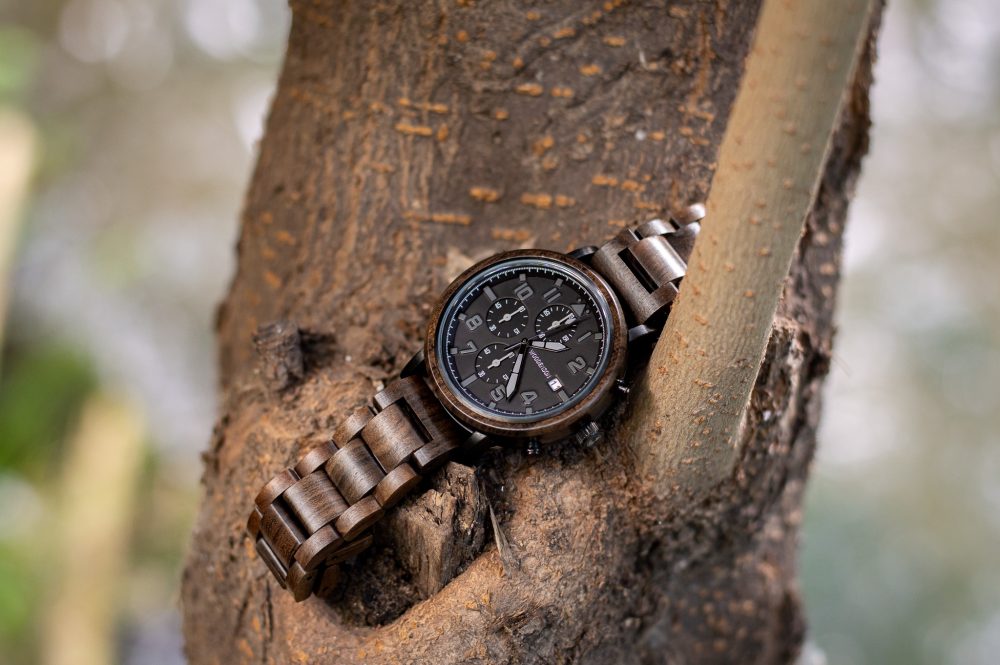 Reloj de Madera de Sándalo Taormina - Imagen 5