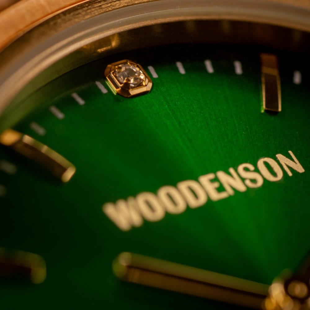 Reloj de madera de olivo Khalid - Imagen 6