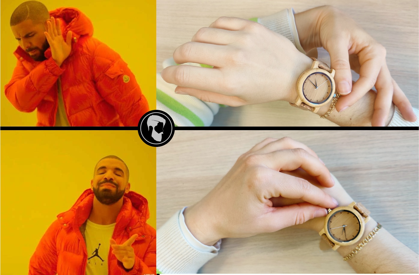 Relojes para zurdos Woodenson