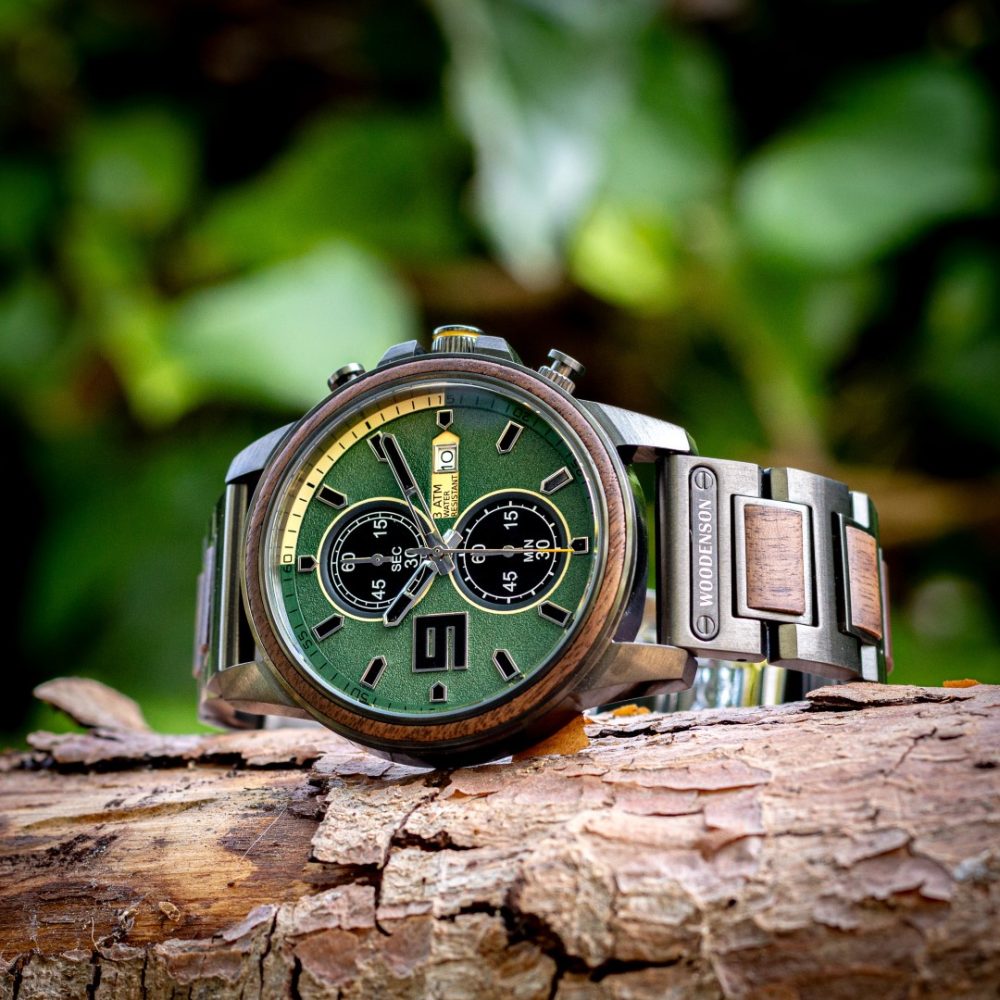 Reloj de Madera con Cronógrafo Havasu - Imagen 7