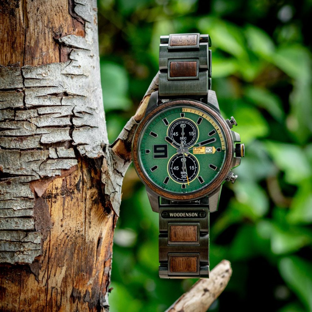 Reloj de Madera con Cronógrafo Havasu - Imagen 8