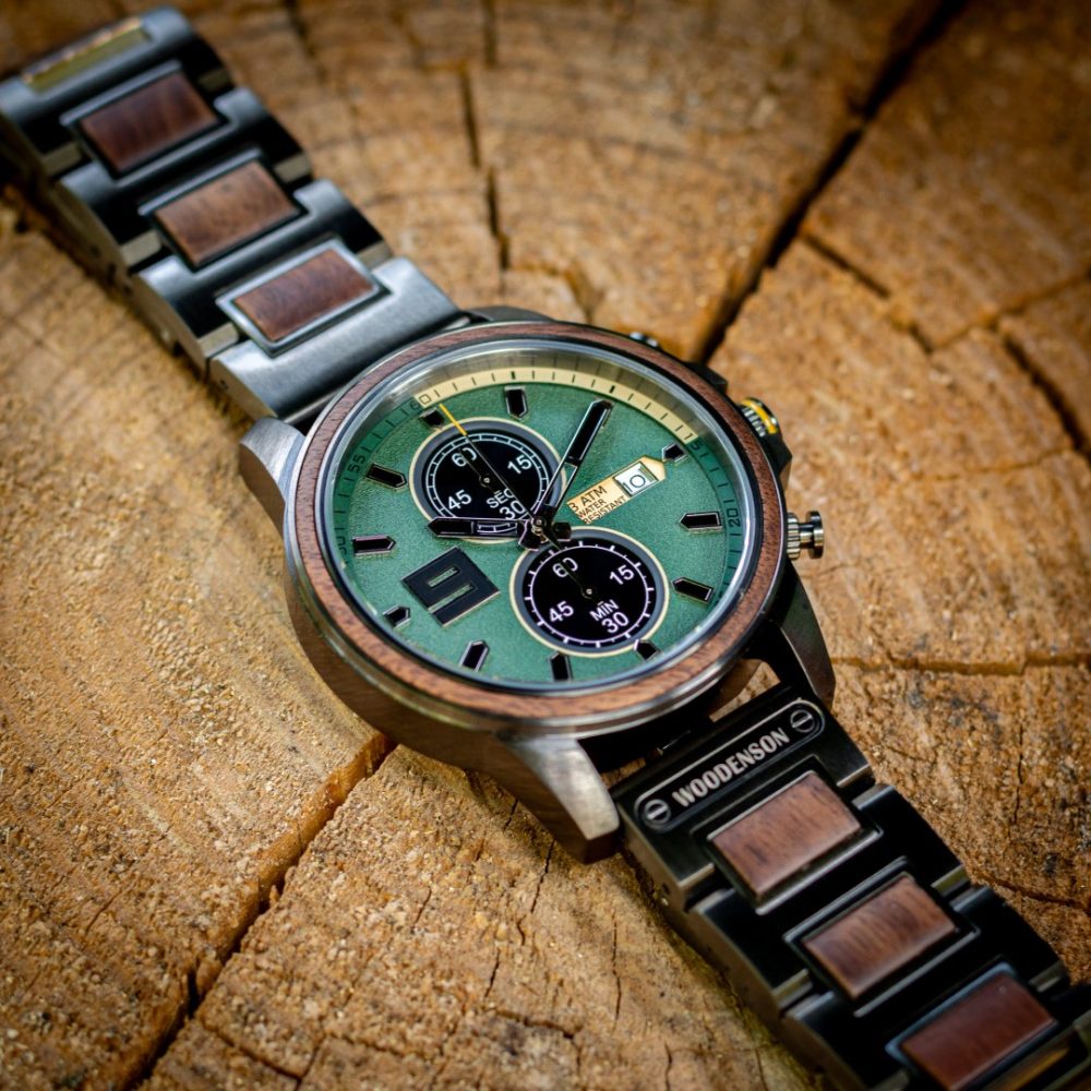 Reloj de Madera con Cronógrafo Havasu - Imagen 5