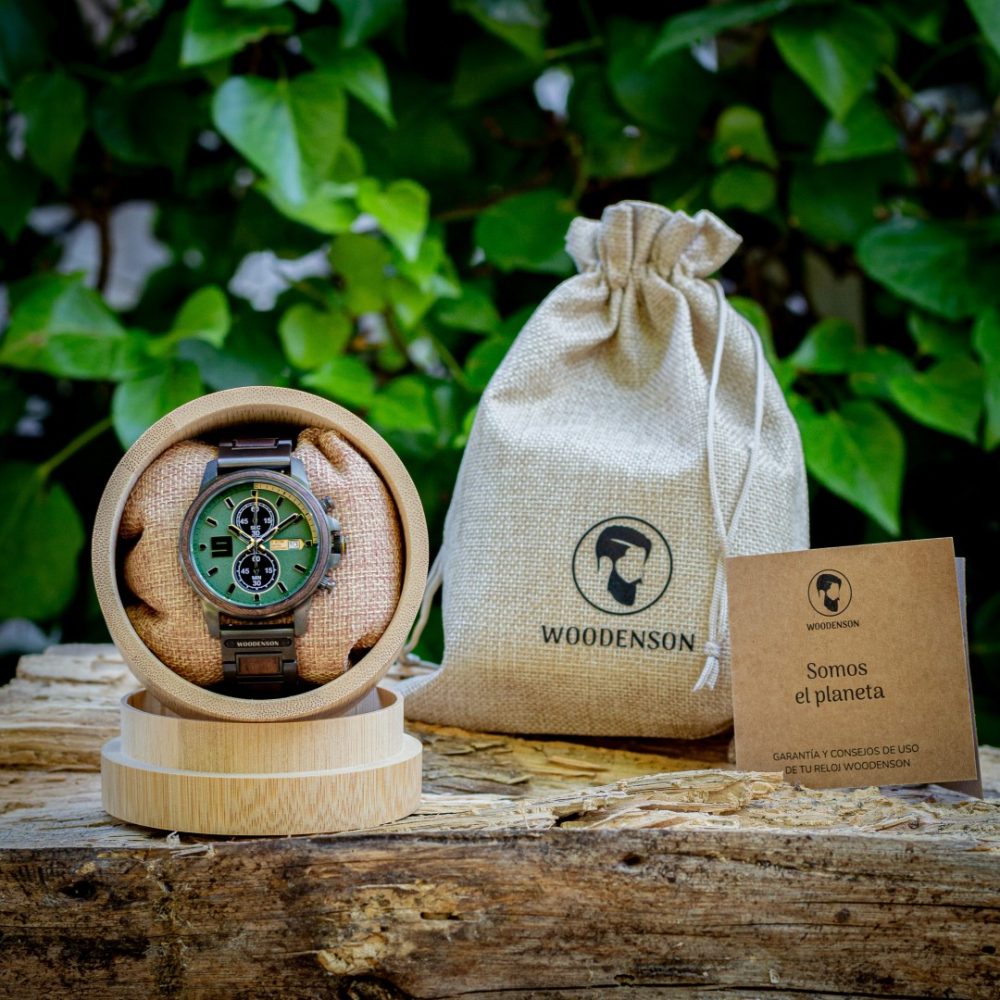 Reloj de Madera con Cronógrafo Havasu - Imagen 9