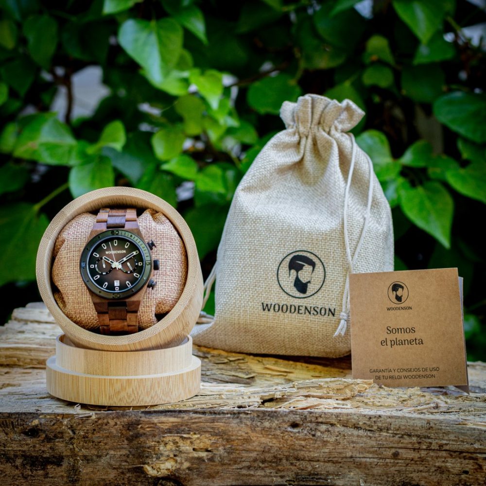 Reloj de Madera de Tigre Gobi - Imagen 7