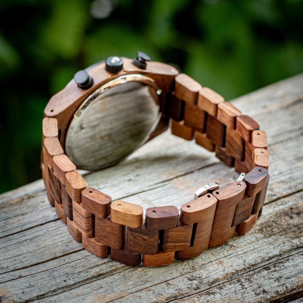 Reloj de Madera de Tigre Gobi - Imagen 4