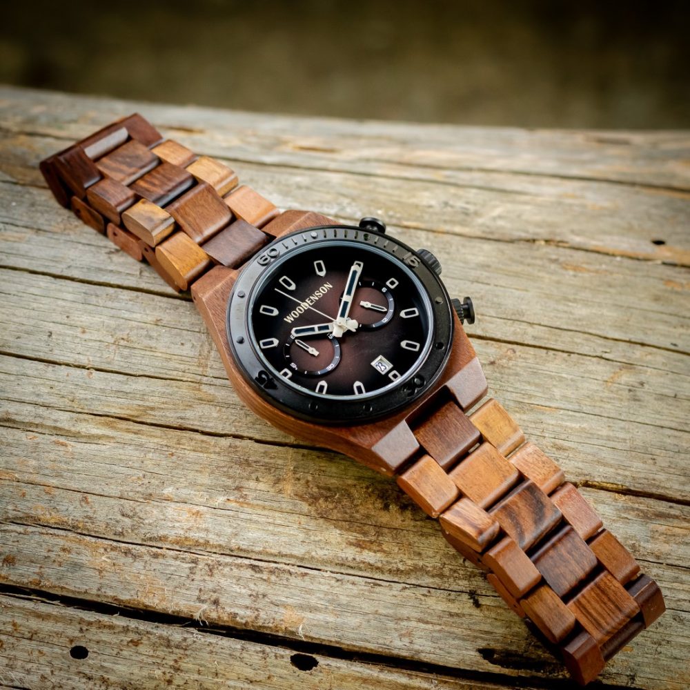 Reloj de Madera de Tigre Gobi - Imagen 5